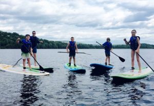 Initiation au paddle board à Lévis